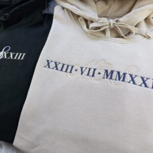 Roman Numeral Hoodies - Image 4