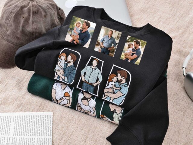 Stylish Embroidered Sweater –soft & vintage in Winter Wear