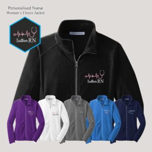 Personalized Monogrammed Nurse Jacket - Image 1