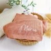 Custom Baby Name Embroidered Baby Blankets